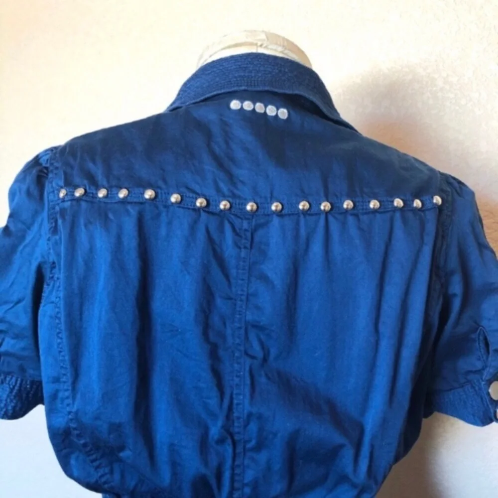 COOGI blue mini dress